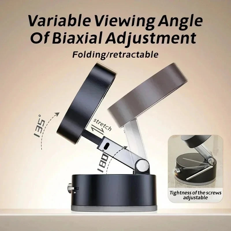 High Performance Magnetic Vacuum Holder Foldable Universal Phone Stand For Car Desktop Bathroom Outdoor Sports Accessory