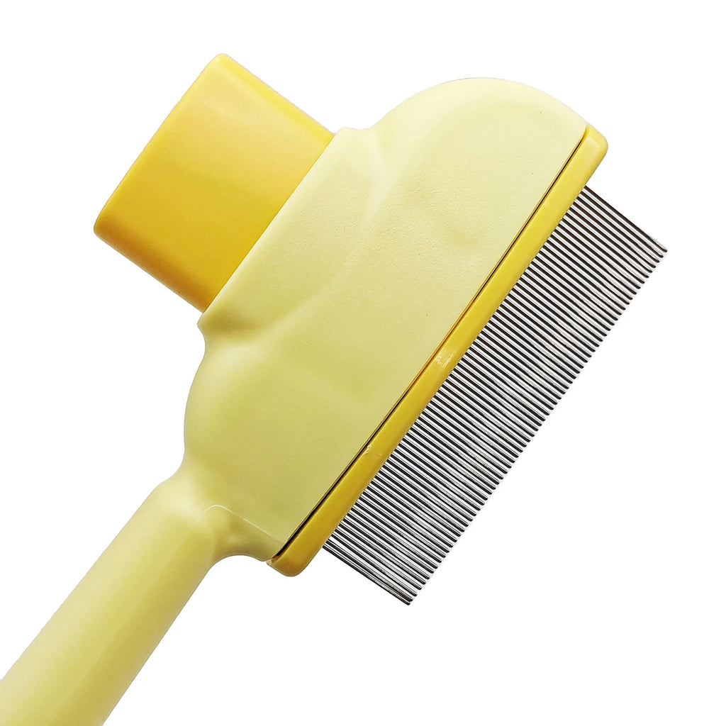 Pet Dog Brush Cat Comb Self Cleaning Pet Hair Remover Brush For Dogs Cats Grooming Tools Pets Dematting Comb Dogs Accessories