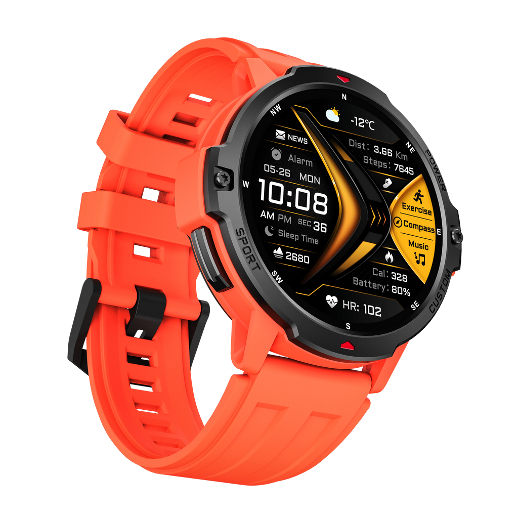 NEW 2025 GPS Smart Watch 1.46" AMOLED Screen Compass Barometric Altimeter 580mAh Battery 5ATM Outdoor sports Smartwatchs For Men