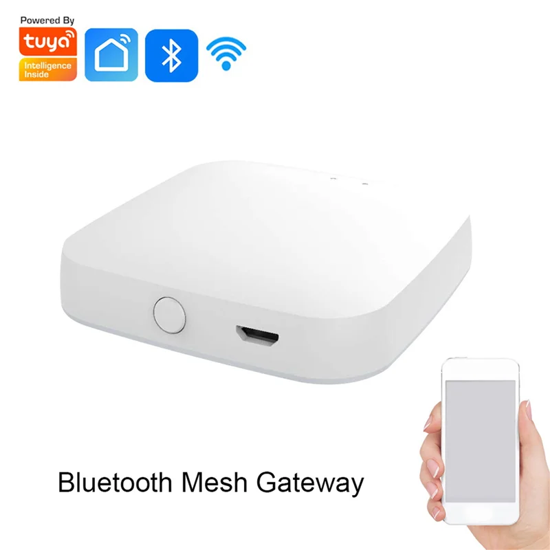 Tuya Bluetooth Gateway Hub Smart Home Bridge Tuya Bluetooth Device Work with Smart Life App Remote Control HOT