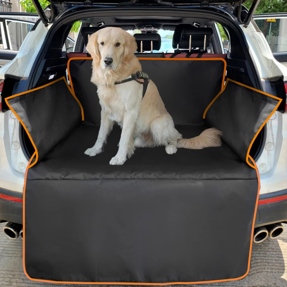 Homefish Pet Trunk Mat For Large And Medium Sized Dogs Car Tailgate Mat Anti Stain Pet Seat Cushion