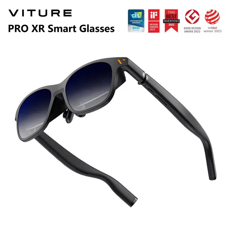 VITURE Pro Smart AR Glasses With Neckring XR HD Viewing Portable Screen 120Hz High Refresh 1000nits For DP Phone
