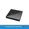 The Tuya smart switch-off device features wireless touch, WiFi, random stickers, APP remote control, Alexa voice control, and ti