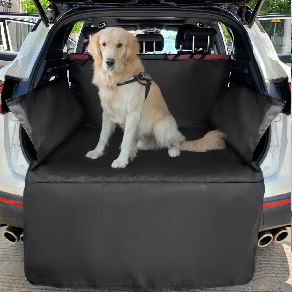 Homefish Pet Trunk Mat For Large And Medium Sized Dogs Car Tailgate Mat Anti Stain Pet Seat Cushion