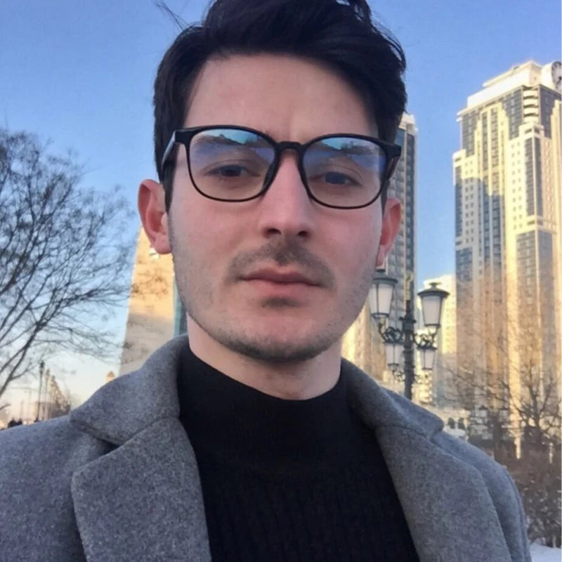 Clearance_Transparent square Computer Glasses pc Frame Women Men Anti Blue Light round Eyewear Blocking Glasses Optical Spectacl