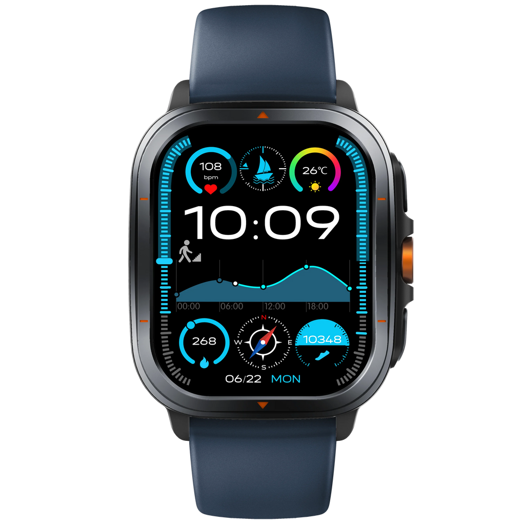 2025 New Military Smart Watches Bulit-in GPS Offline Maps Compass Altimeter Barometric 3ATM Waterproof Sports Smartwatches Men