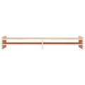 NNEVL Monitor Stand 100x27x15 cm Solid Wood Pine