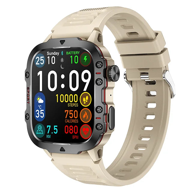 QX11 Smart Watch 2024 New 420Mah Battery Outdoor Rugged Waterproof Durable Smartwatch Reloj for Men Hombre