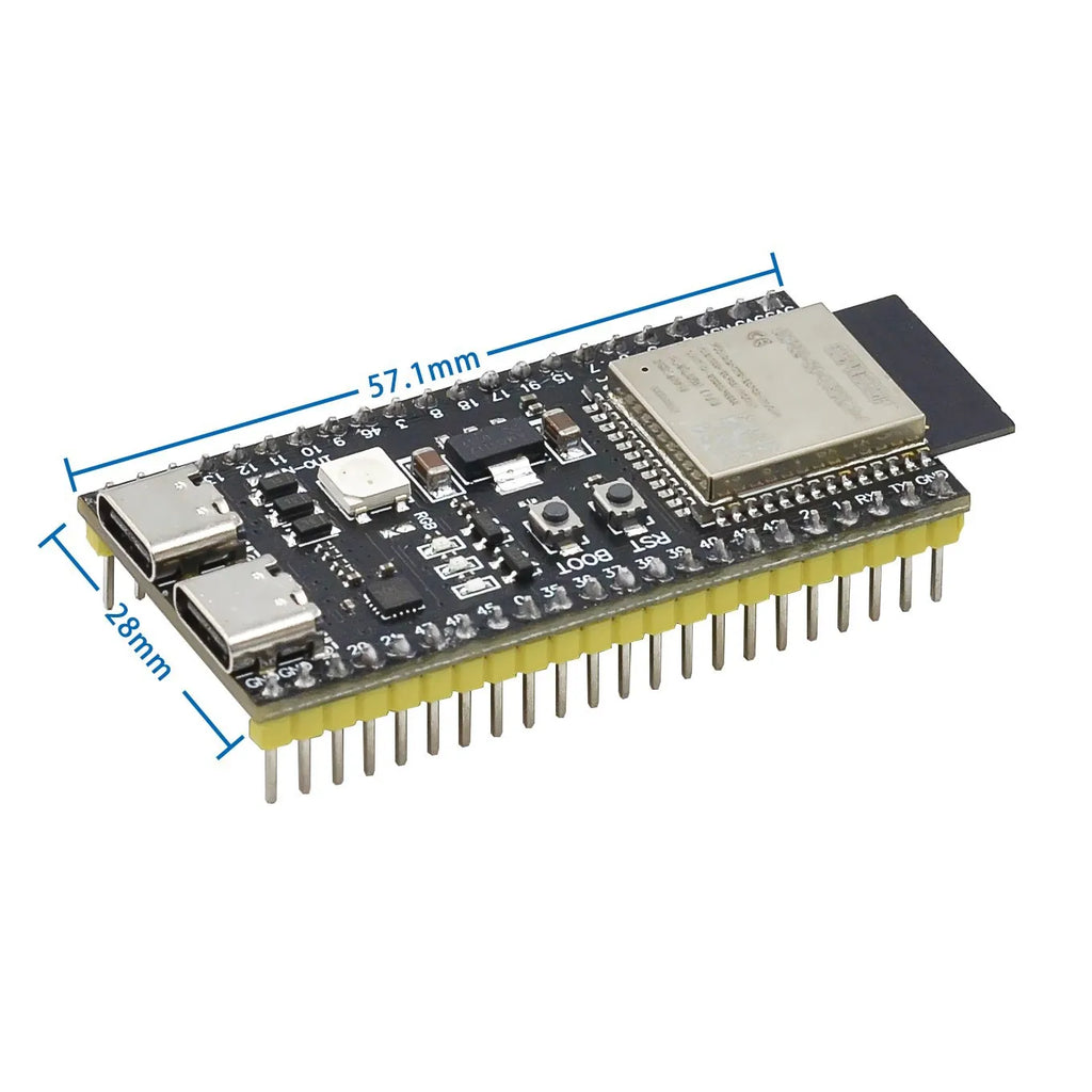 ESP32 S3 Development Boards with Expansion Adapter Kit 2.4G Wifi BT Module ESP32-S3-WROOM-1 N8R2/8 N16R8 44Pin Type-C ESP32-S3