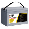 NNEDSZ 135Ah Deep Cycle Battery 12V AGM Marine Sealed Power Portable Box Solar Caravan Camping