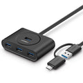 NNEDSZ USB 3.0 Hub With Type C port Black 1M (40850)