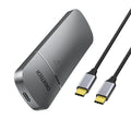 NNEDSZ PC-HDE16 USB-C to M.2 B-Key Hard Drive Enclosure (10Gbps)