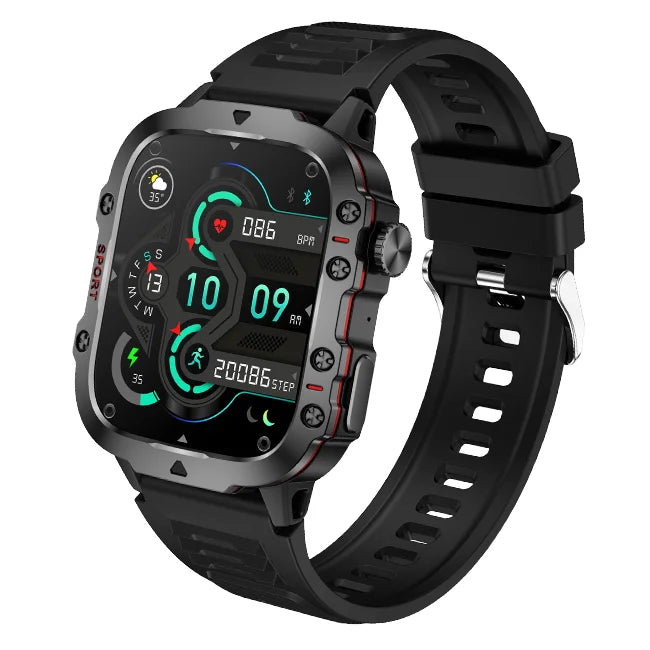 QX11 Smart Watch 2024 New 420Mah Battery Outdoor Rugged Waterproof Durable Smartwatch Reloj for Men Hombre