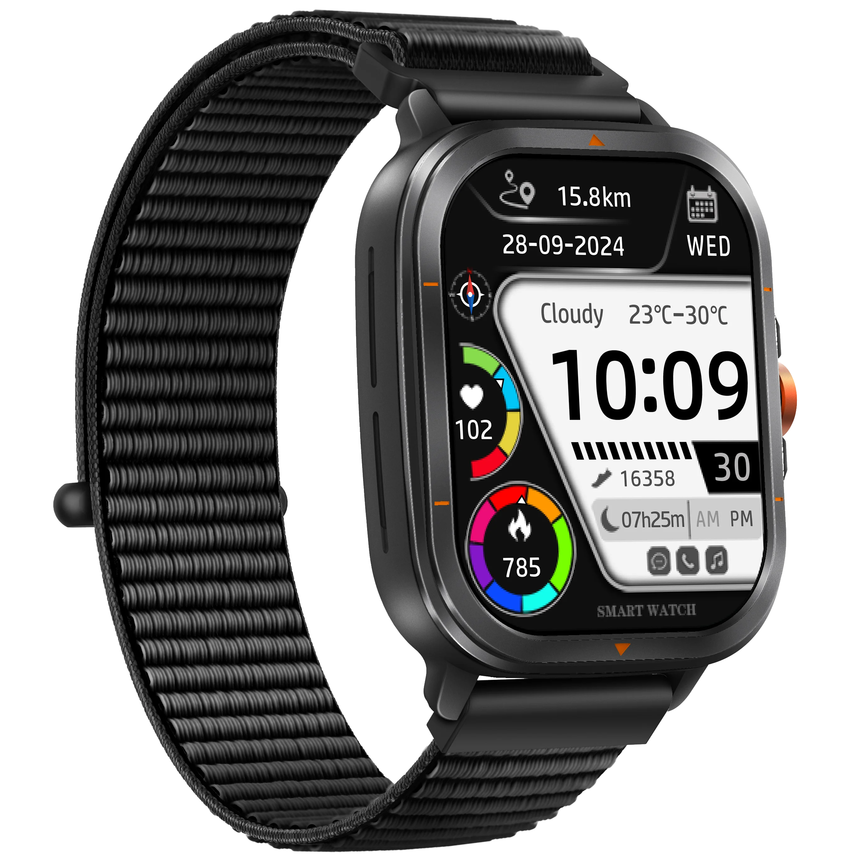 2025 New Military Smart Watches Bulit-in GPS Offline Maps Compass Altimeter Barometric 3ATM Waterproof Sports Smartwatches Men