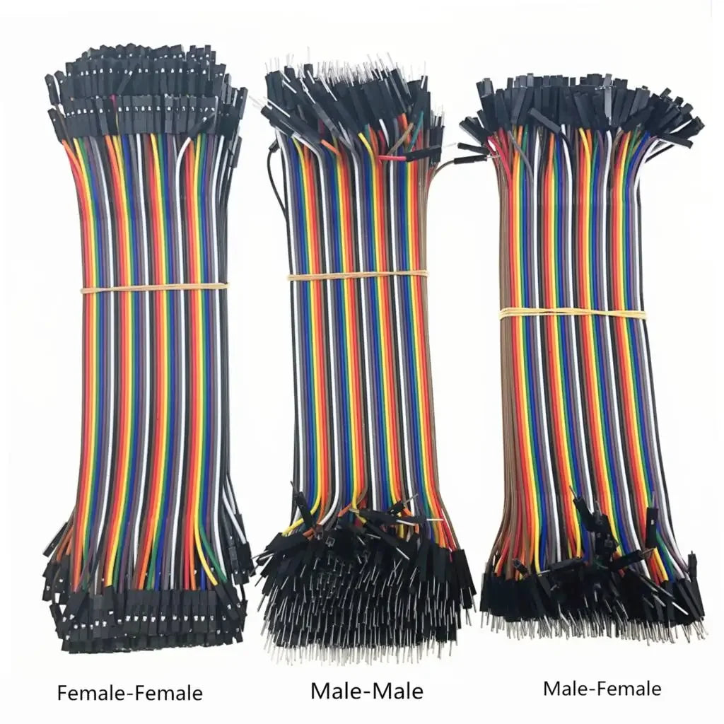 Dupont Line 20CM 40Pin Male to Male + Male to Female and Female to Female Jumper Wire Dupont Cable for Arduino DIY KIT