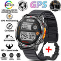 2026 New Outdoor Sports Smart Watch Men Sports Data Monitoring Health Tracking Compass Altimeter IP69 Bluetooth Call SmartWatch