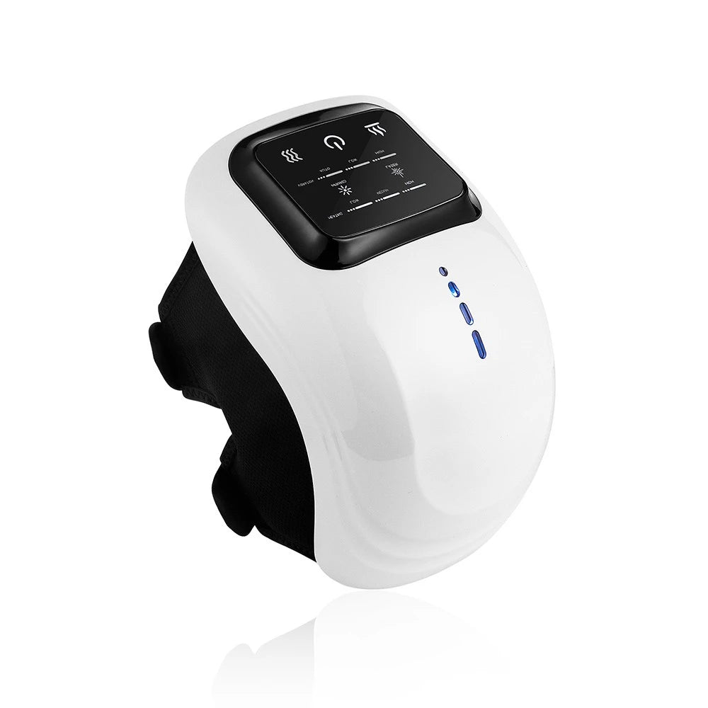 Knee Massager Smart Red Light and Massage Therapy for Swelling Stiff Joints Stretched Ligament and Muscles Injuries Gifts
