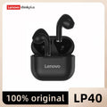 New LP40 NEW Bluetooth V5.0 Earphones Anti-sweat Lightweight Headphones Compatible With Smart Phone Laptop Computer Earbuds